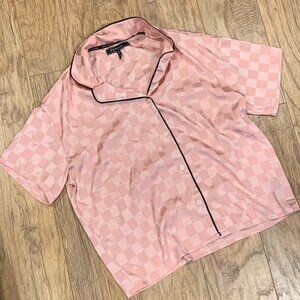 Pajama Set BCBGMAXARIA Size Medium Pink